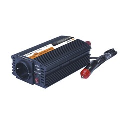 Solight invertor 12V, USB 500mA, kovový, černý, max. zatížení: 300W IN06