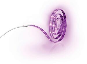 Philips 70102/31/P6 Lightstrip LED pásek 5m 1x17W 450lm RGB krokové stmívání + ovladač IP20, transparentní