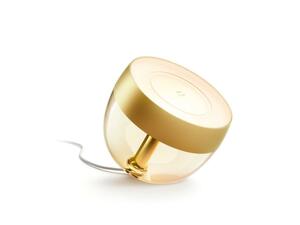 Philips HUE WACA Iris stolní LED lampa 1x8,1W 570lm 2000-6500K RGB IP20, zlatá