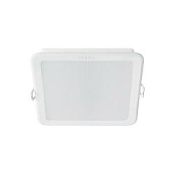 Philips Meson podhledové LED svítidlo 12,5W 1300lm 4000K 14cm hranaté IP20, bílé