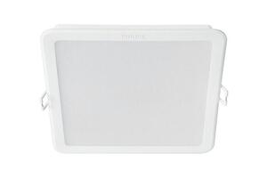 Philips Meson podhledové LED svítidlo 16,5W 1750lm 4000K 16,5cm hranaté IP20, bílé