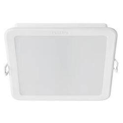 Philips Meson podhledové LED svítidlo 12,5W 1250lm 3000K 14cm hranaté IP20, bílé
