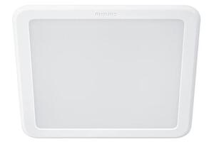 Philips Meson podhledové LED svítidlo 16,5W 1660lm 3000K 16,5cm hranaté IP20, bílé