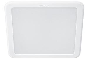 Philips Meson podhledové LED svítidlo 16,5W 1750lm 6500K 16,5cm hranaté IP20, bílé