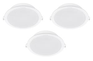 Philips Meson LED vestavné svítidlo 5,5W, 4000 K, bílá, 3 ks