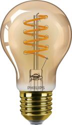 Philips LED filament žárovka E27 A60 5,5W (40W) 470lm 2200K stmívatelná, jantarová