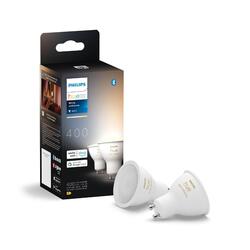 Philips Hue WA sada 2x žárovka LED GU10 4,2W 400lm 2200-6500K CRI80 IP20