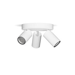 Philips Idris bodové koupelnové svítidlo 3x GU10 5W bez zdroje 20cm kulaté IP44, bílé