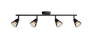 Philips Cleft bodové svítidlo 4x GU10 5W bez zdroje 69,5cm IP20, černé