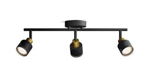 Philips Niall bodové svítidlo 3x GU10 5W bez zdroje 48,5cm IP20, černé