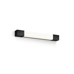 Philips Rover koupelnové nástěnné svítidlo LED 5W 450lm 2700K nestmívatelné 44cm hranaté IP44, černé