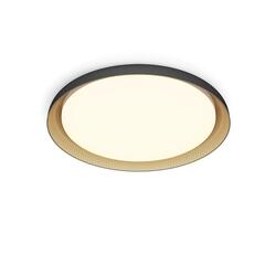 Philips Pebblo UltraEfficient stropní svítidlo LED 10W 1850lm 2700K SceneSwitch CRI80 32cm kulaté IP20,černé