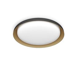 Philips Pebblo UltraEfficient stropní svítidlo LED 10W 1950lm 4000K SceneSwitch CRI80 32cm kulaté IP20,černé