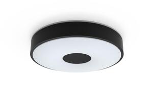 Philips Coiner stropní svítidlo LED 24W 2800lm 4000K SceneSwitch CRI80 38cm kulaté IP20, černé