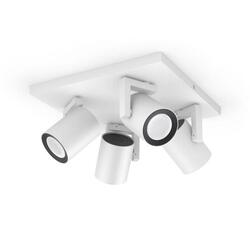 Philips Hue 50624/31/P7 Hue WACA Argenta bodové LED svítidlo GU10 4x5,7W 350lm 2000-6500K RGB IP20 bílé