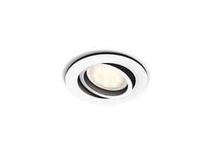 Philips Hue WA Milliskin zápustné LED svítidlo 1xGU10 4,2W 400lm 2200-6500K 9cm kulaté IP20, bílé