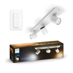 Philips Hue WA Runner bodové LED svítidlo GU10 3x5W 350lm 2200-6500K IP20, bílé + ovladač