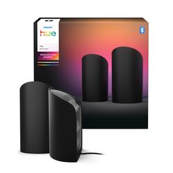 Philips Hue Play Wall ambientní projekční svítidlo 20W, 1035 lm/m, 2000-6500K, RGB, IP20, (2ks), černá