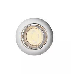 Philips Peridot Rec Kit Rd zapuštěné svítidlo kulaté 7W, AC 220-240, IP20, nikl