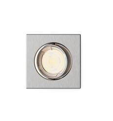 Philips Peridot Rec Kit Sq zapuštěné svítidlo hranaté 7W, AC 220-240, IP20, nikl