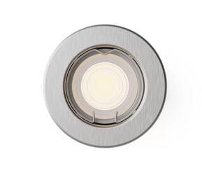 Philips Peridot Rec Kit Rd zapuštěné svítidlo kulaté 7W, AC 220-240, IP20, nikl