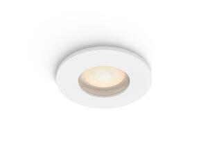 Philips Hue Adore zápustné koupelnové svítidlo kulaté 1x4,2W, 2000-6500K, IP44, bílá