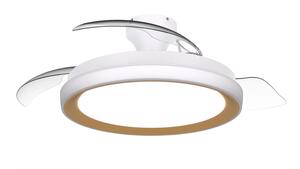 Philips Bliss DC stropní ventilátor a svítidlo 28W+35W zlatý