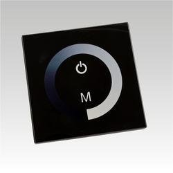 NBB LED dimmer dotykový panel TM06 DC12-24V 1x8A černý 903001045 4