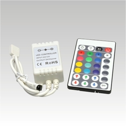 NBB LED IR RGB controller DC12V 3x2A+28 tlač. klávesnice 903001075 4