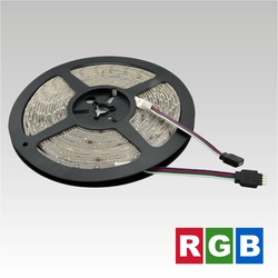 NBB LED pásek 12V 60LED/m SMD3528 RGB IP65 4.8W/m 903003020 4