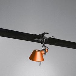 Artemide svítidlo Tolomeo Micro Pinza 5 W E14 220-240 V oranžové