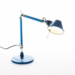 Artemide stolní lampa Tolomeo Micro E14 modrá