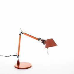 Artemide stolní lampa Tolomeo Micro E14 oranžová