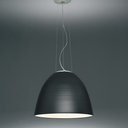 Artemide závěsné svítidlo Nur LED 45 W 220-240 V stmívatelné APP antracitová