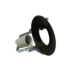 ACA Lighting zapuštěné svítidlo E27 R63 černá AC.045R63B