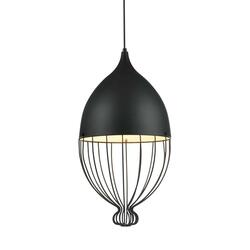ACA Lighting Vintage závěsné svítidlo AD8042BK