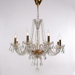 ACA Lighting Crystal závěsné svítidlo BLK80048PCG