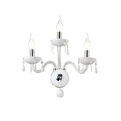 ACA Lighting Crystal nástěnné svítidlo BLK82043WWC