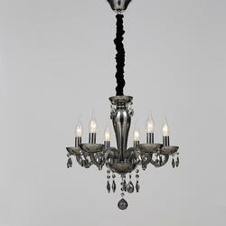 ACA Lighting Crystal závěsné svítidlo BLK82046PSGC