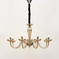 ACA Lighting Crystal závěsné svítidlo BLK82188PCNC