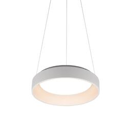 ACA Lighting závěsné svítidlo LED 48W CCT 5350lm APOLLO bílý kov BR81LEDP60WHCCT