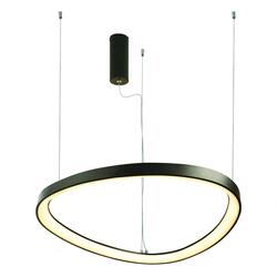 ACA Lighting závěsné svítidlo LED 73W CCT 5800lm HARMONY černá, hliník IP20 BR97LEDP80BKCCT