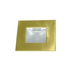 ACA Lighting zapuštěné nábytkové svítidlo 12V G4 se sklem zlatá BS820GM