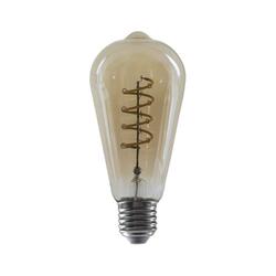 ACA Lighting LED FILAMENT E27 DIM ST64 jantar SPIRAL 4W 1800K 230V 270lm RA80 CONDI4WWSDIMAM