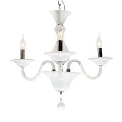 ACA Lighting závěsné svítidlo 3X40 E14 D93 H65 H120 bílá CX10173P
