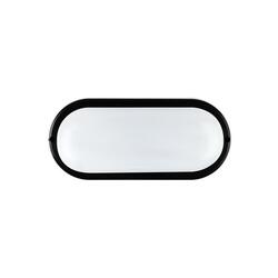 ACA Lighting LED plastové černé nástěnné svítidlo 230V AC IP65 20W 1700lm 3000K 110d Ra80 DORA2030B