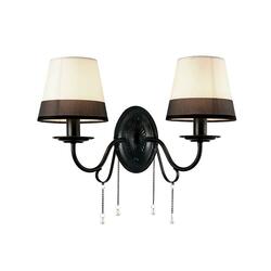 ACA Lighting Textile nástěnné svítidlo EG167282WBW