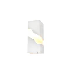 ACA Lighting sádrové nástěnné svítidlo MARI natural 1xE14 G2279W