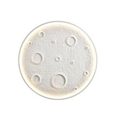 ACA Lighting LED sádrové nástěnné a stropní svítidlo MOND natural 32W 967lm 3000K G8984LED