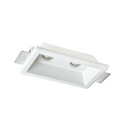 ACA Lighting Gypsum zapuštěné bodové sádrové svítidlo G90102C